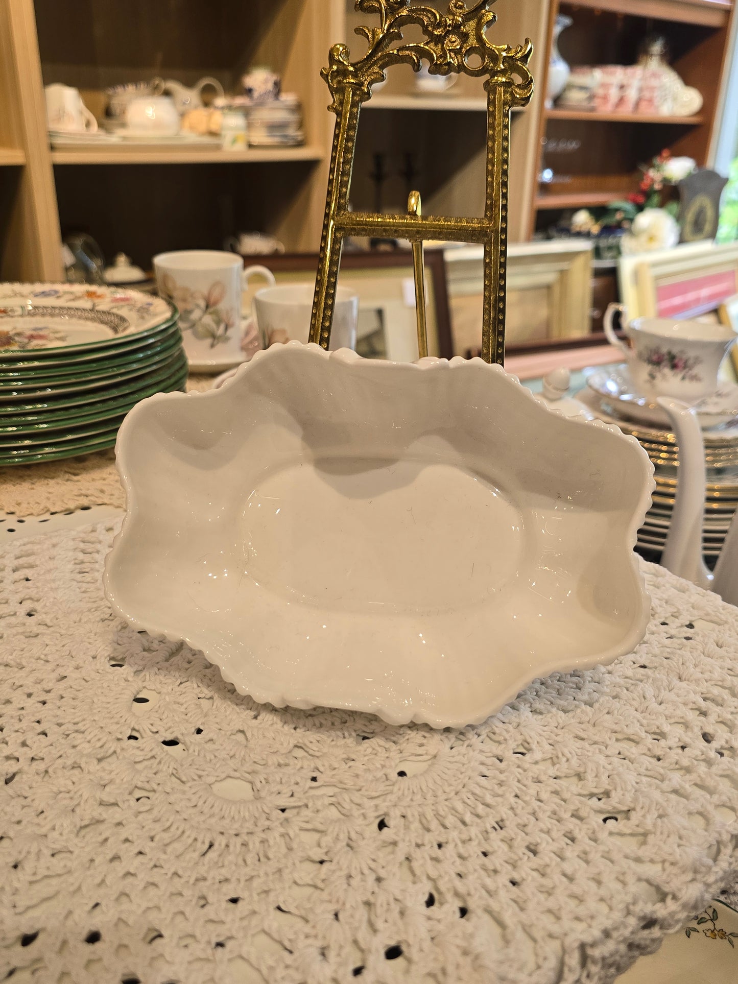 Coalport White Bone China Decorative Dish