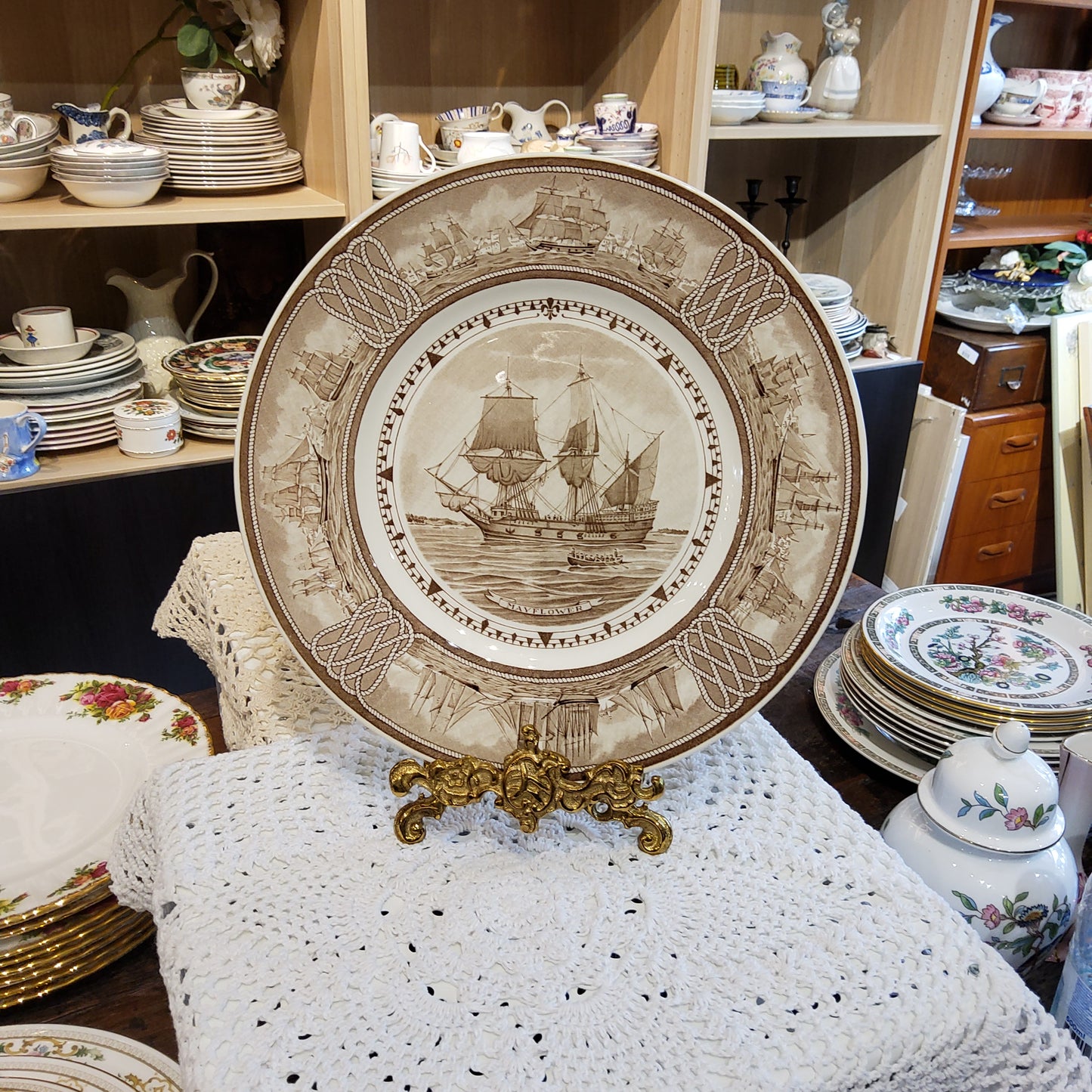 Wedgwood Bethel From The American Sailing Ship Plates Collection