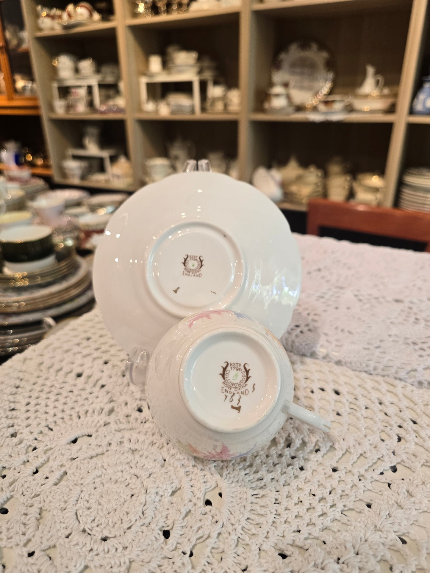 CollingWoods ESTP 1796 Bone China teaset