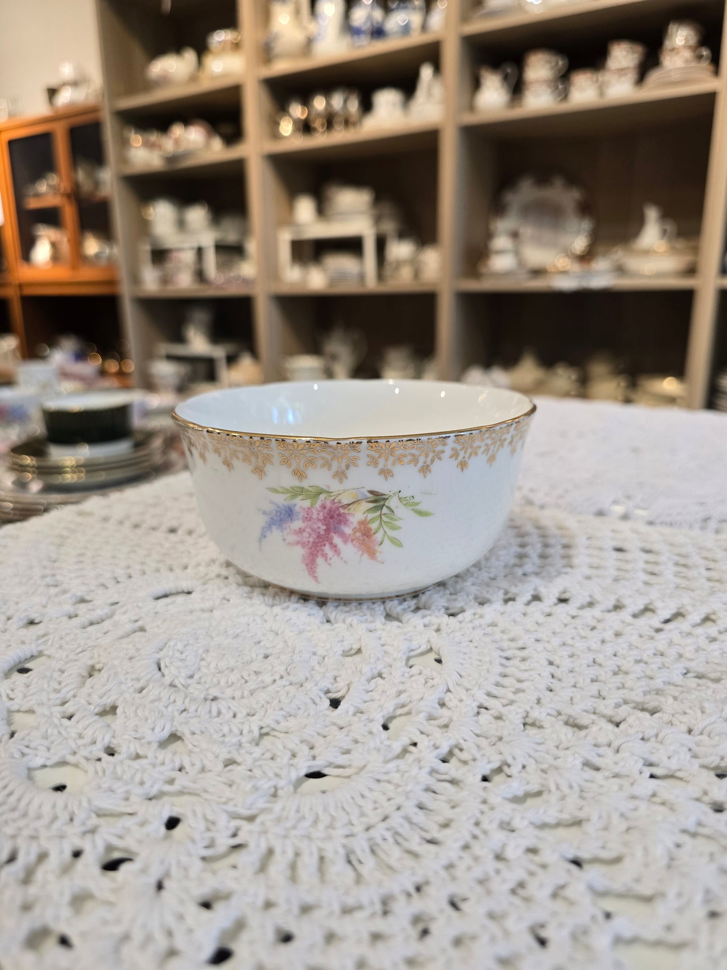 CollingWoods ESTP 1796 Bone China Sugar Bowl