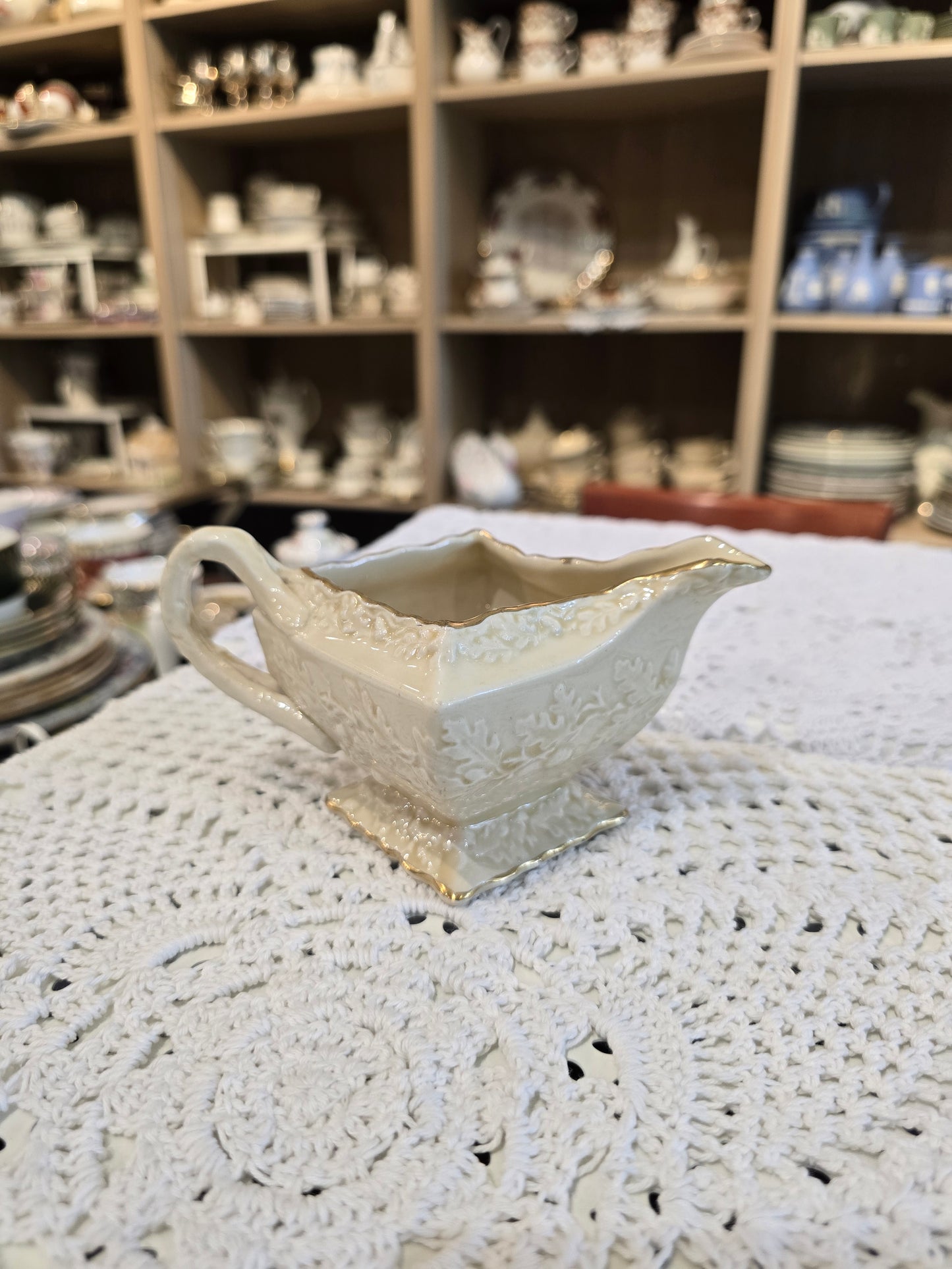 Mason "Oak" Milk Jar