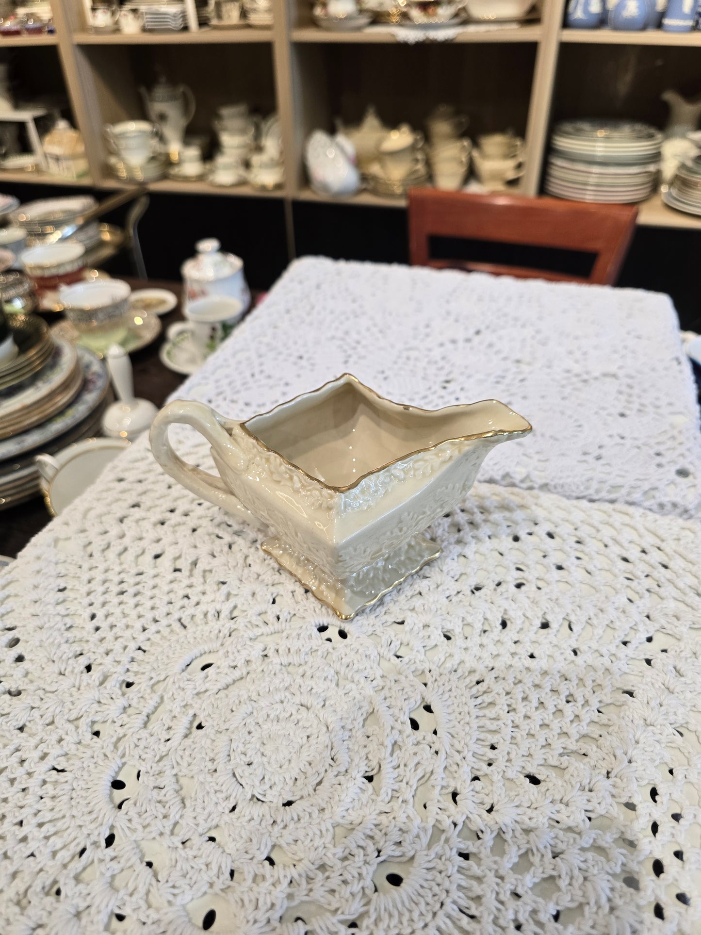 Mason "Oak" Milk Jar