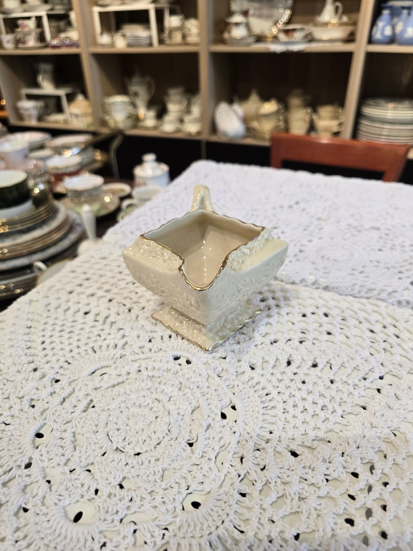 Mason "Oak" Milk Jar