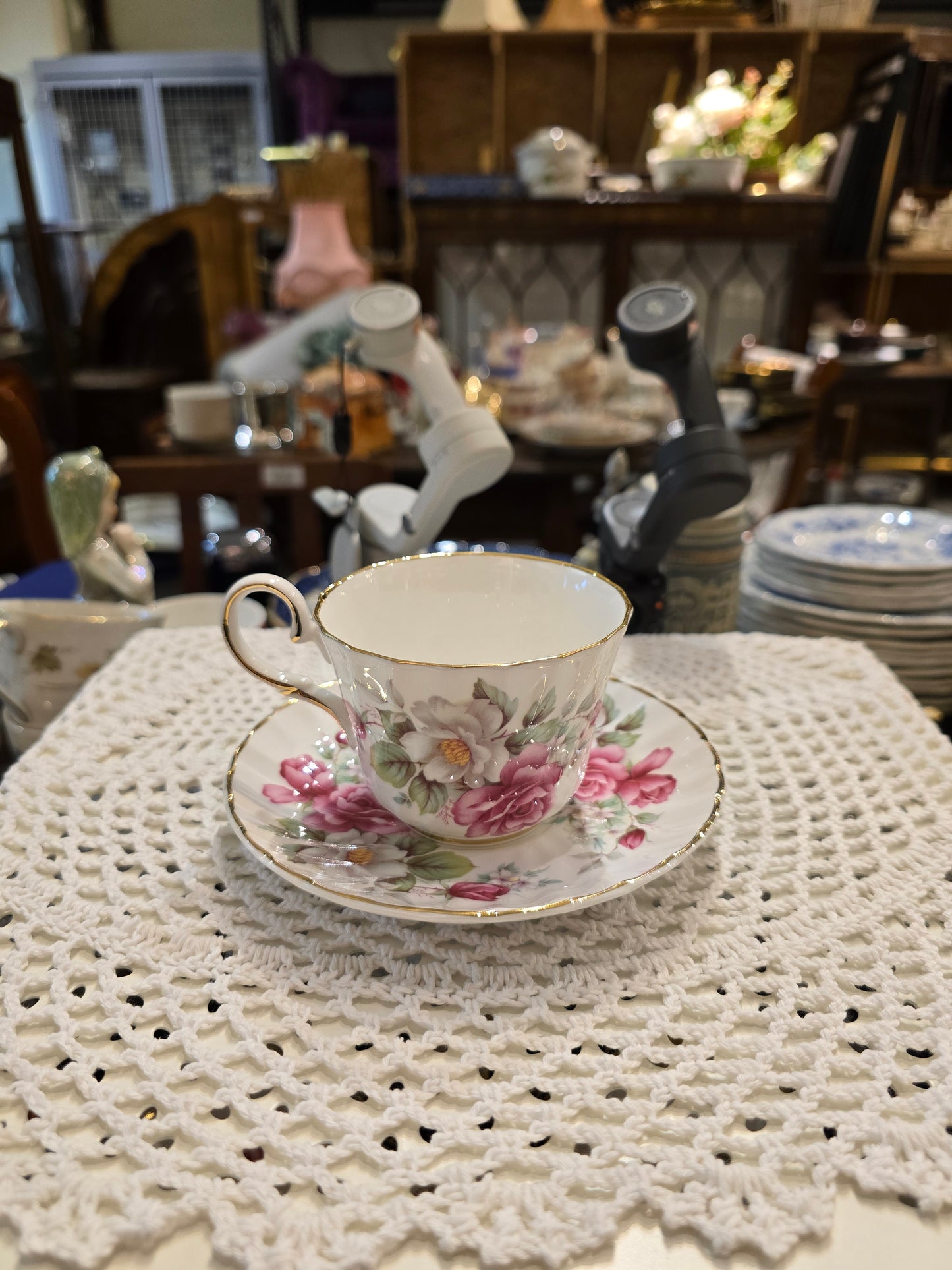 Marquis Fine China hand painted Carat Gold