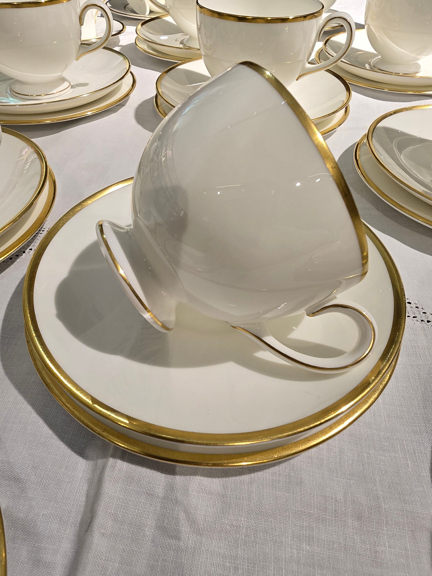 Wedgwood Fine Bone China Ivory Gold Tableware- California