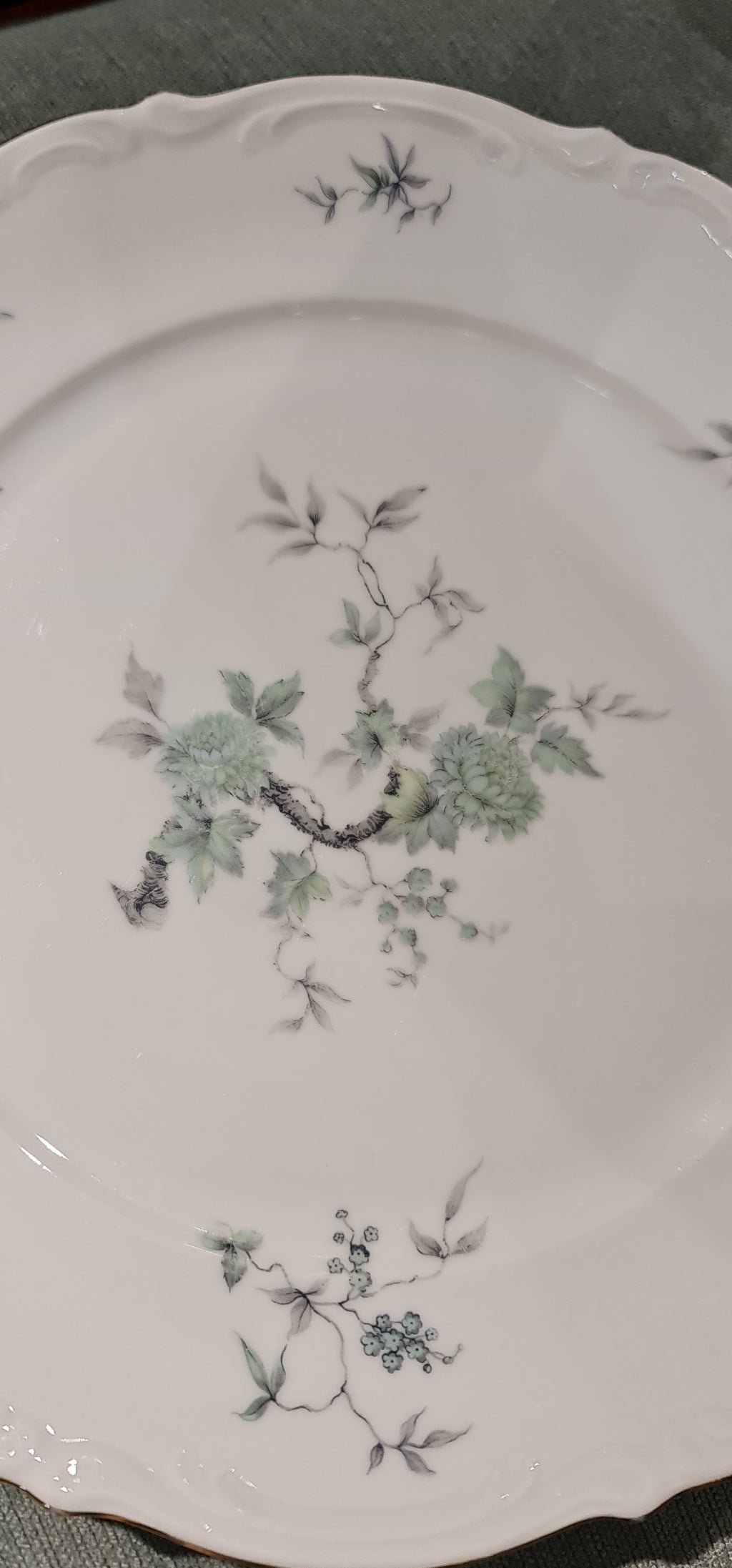 Royal Heidelberg Winterling Bavaria Green Ming tableware