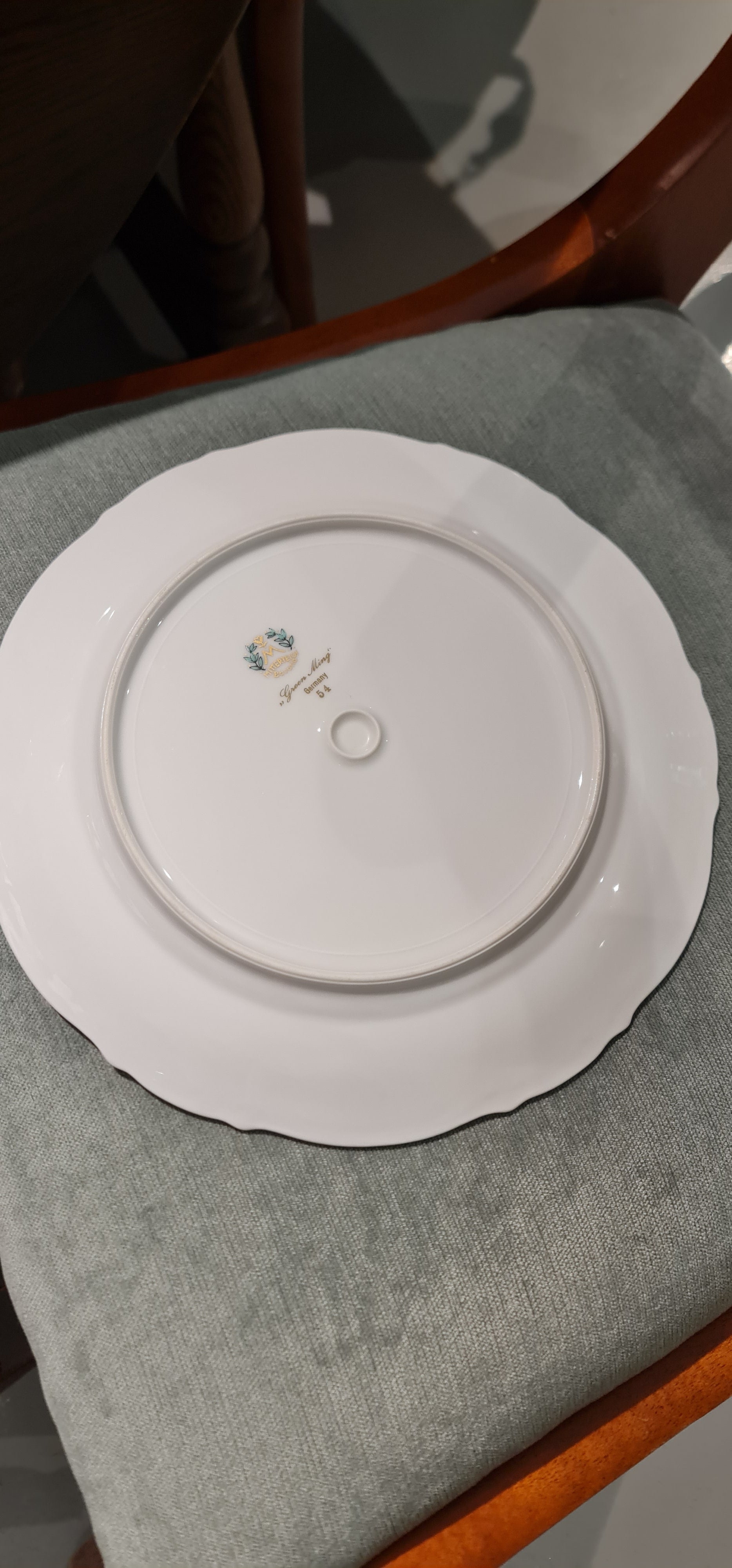 Royal Heidelberg Winterling Bavaria Green Ming tableware