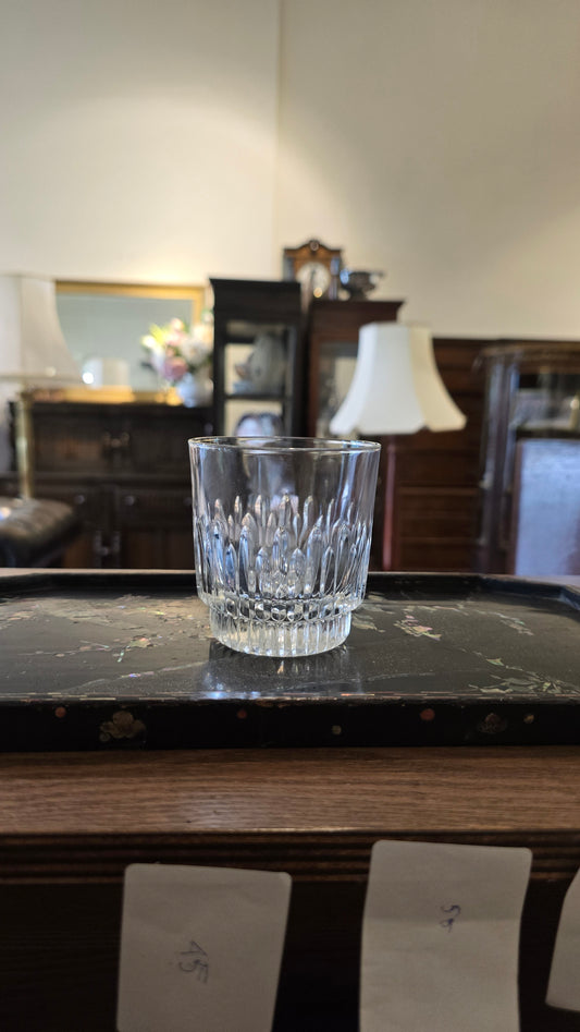 Crystal Whiskey Glasses - Old-Fashioned Low Ball Tumblers