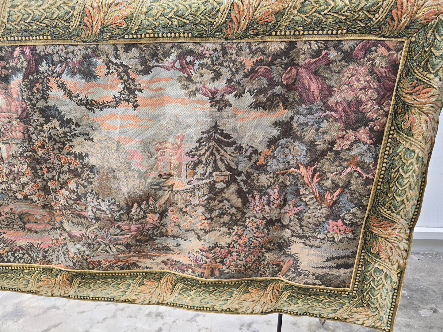 French Vintage Tapestry