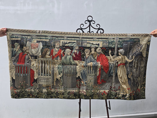 Holy Grail tapestry The Summons
