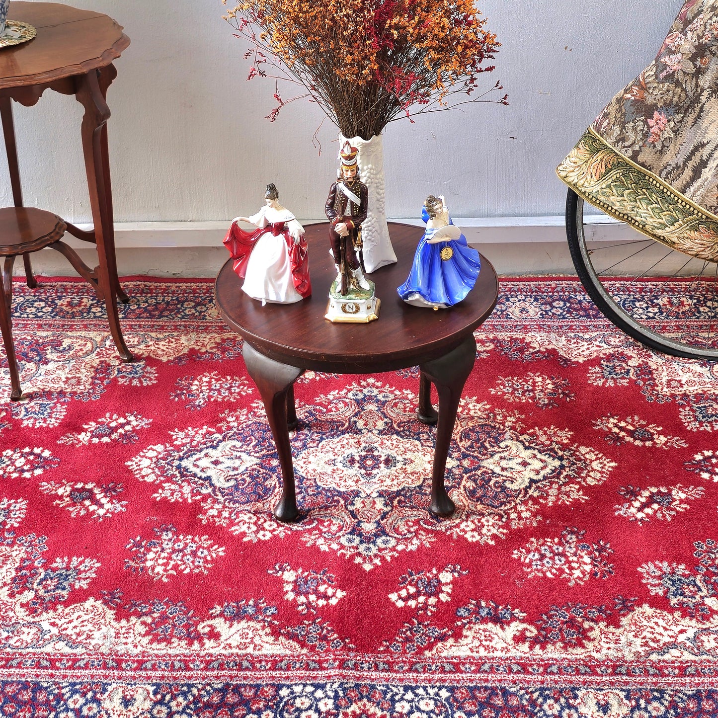 Vinatage solid Mahogany side table