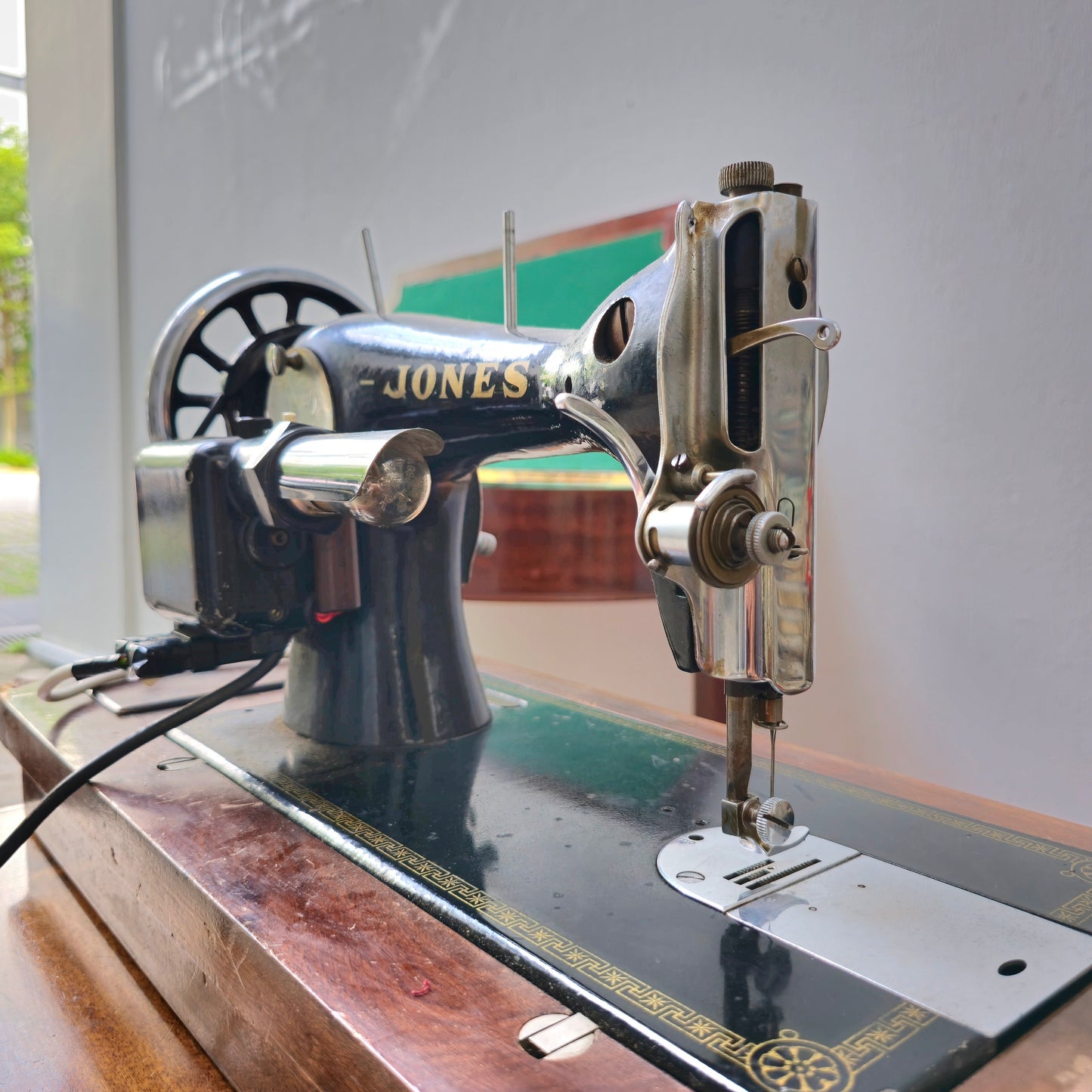 Vintage Jones Sewing Machine