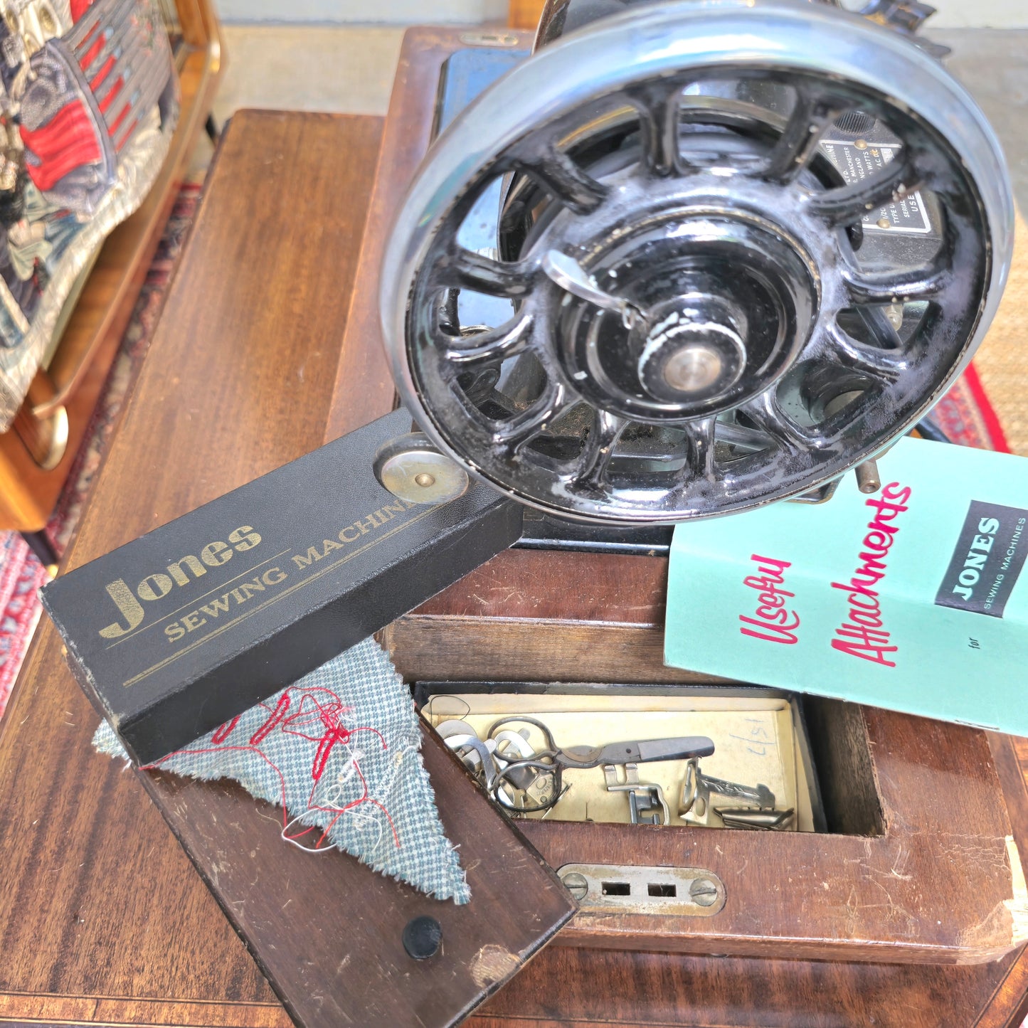 Vintage Jones Sewing Machine