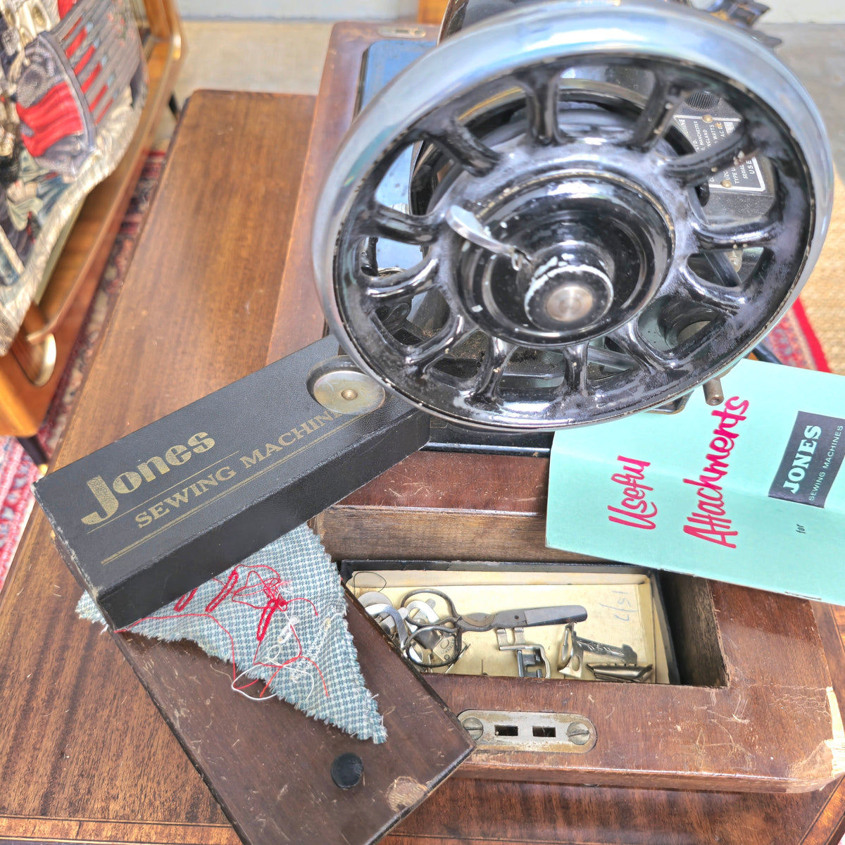 Vintage Jones Sewing Machine