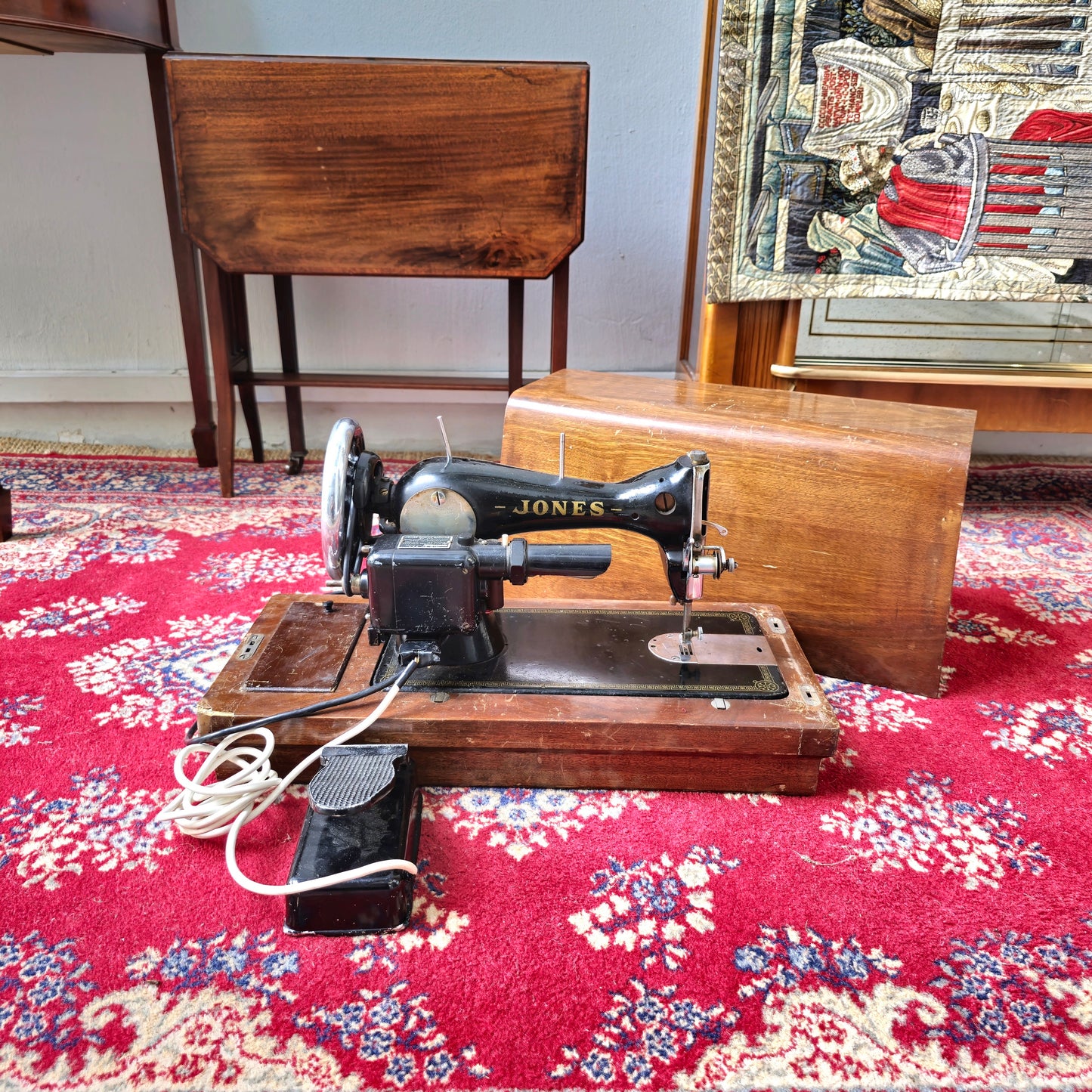 Vintage Jones Sewing Machine