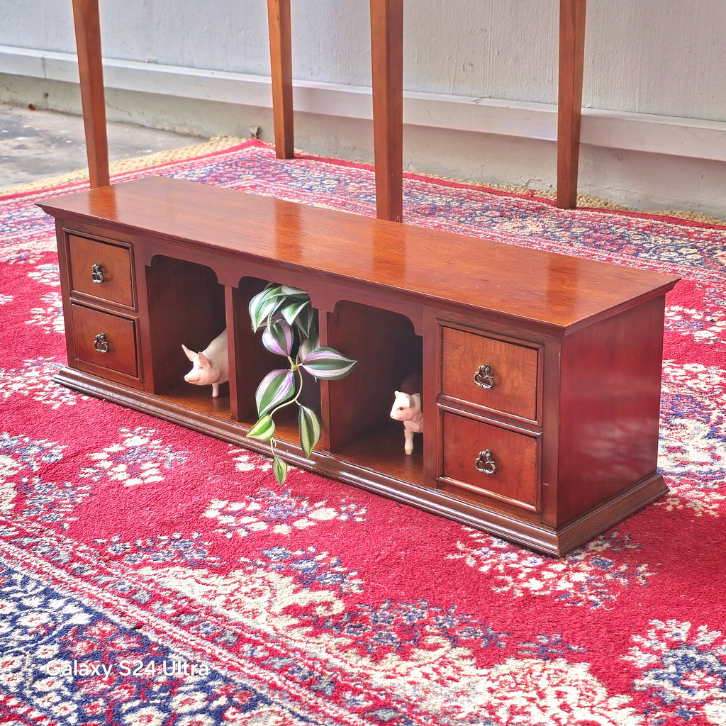 Vintage Desktop Display Storage Organiser