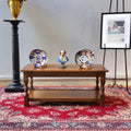 Vintage Solid Oak Coffee Table