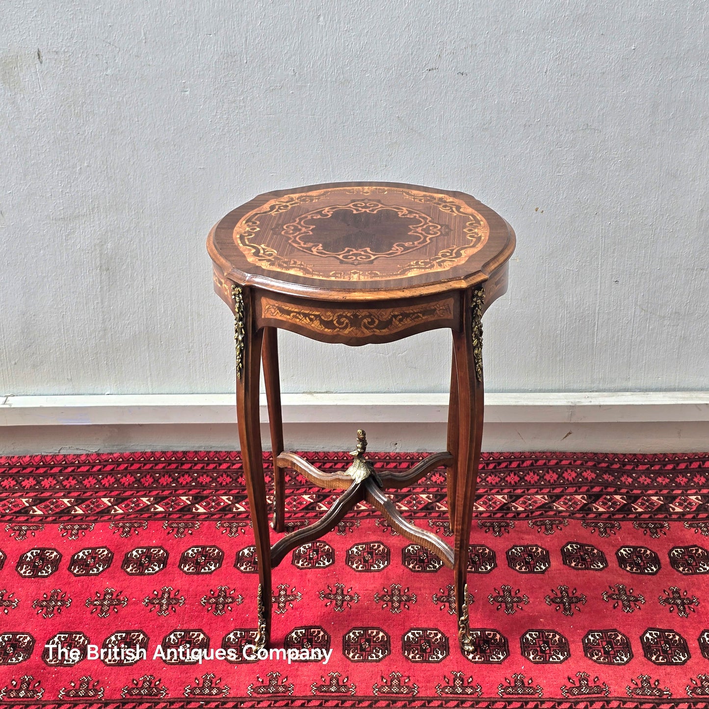 Vintage Side Table Wood Coffee Table Handmade Baroque Table French Small Table