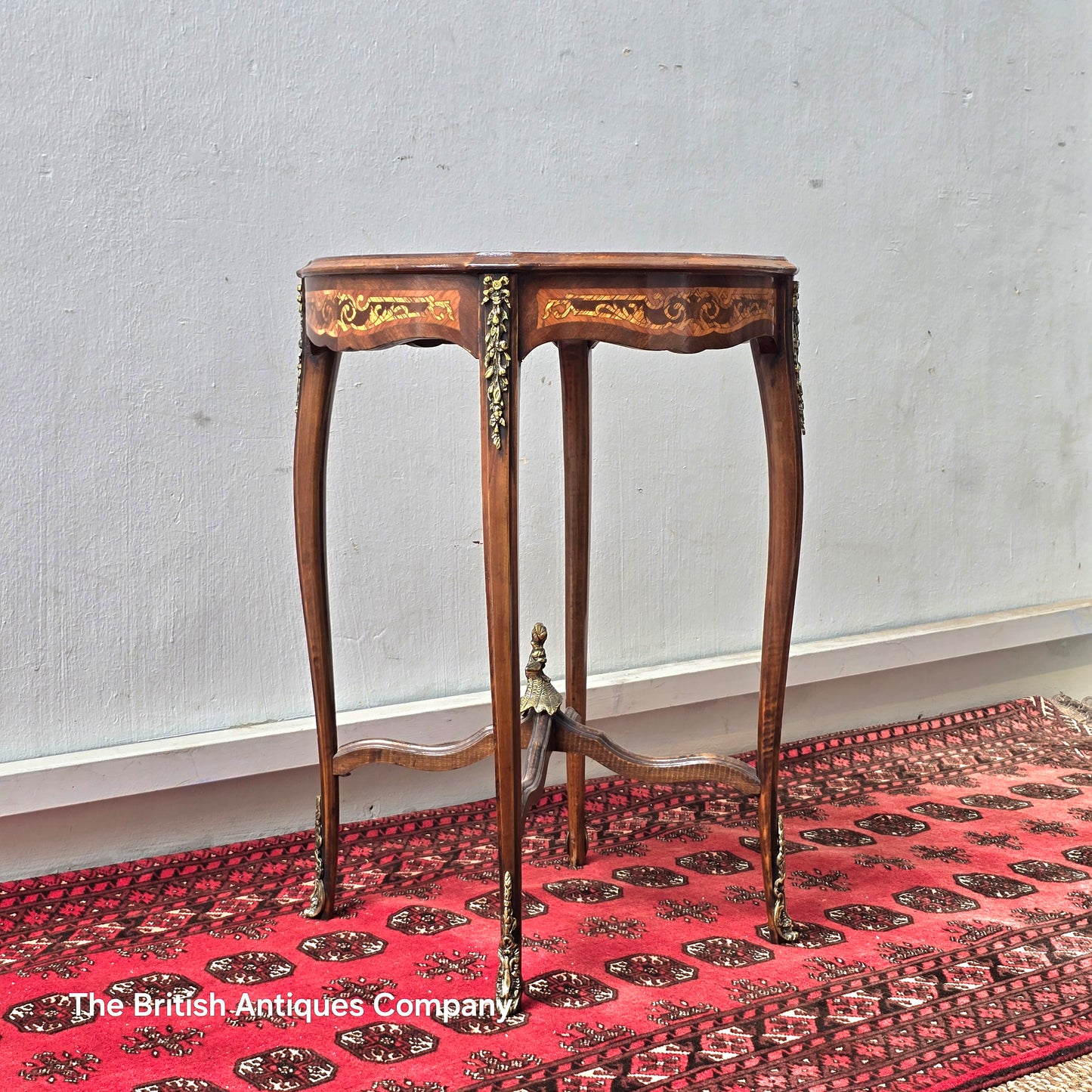 Vintage Side Table Wood Coffee Table Handmade Baroque Table French Small Table