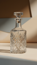 Victorian Hand-Cut Crystal Decanter