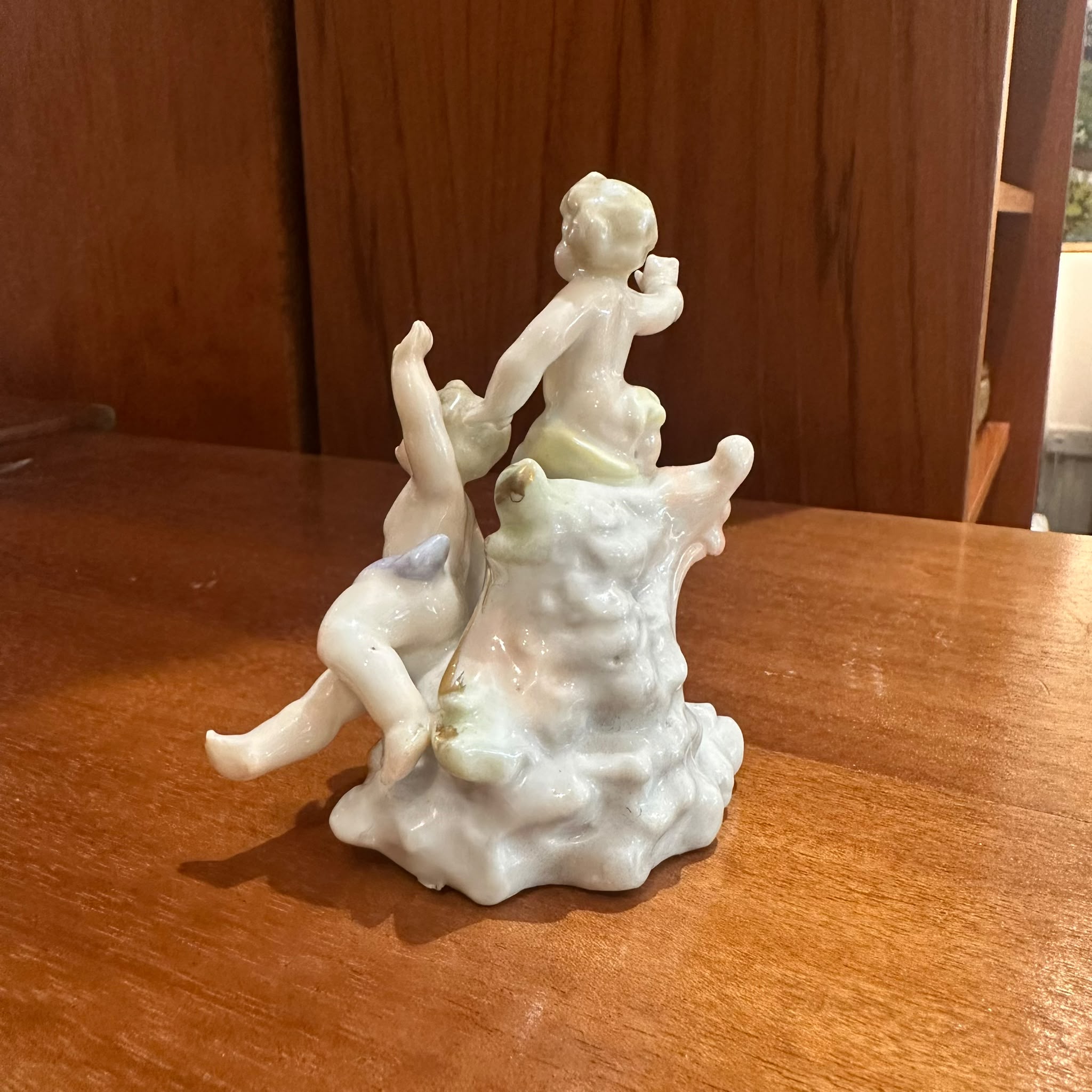 Meissen Style Porcelain Children Figurine