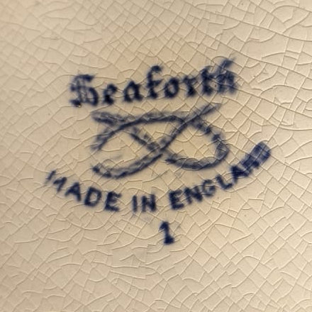Seaforth Blue and White Serving Dish - Made in England