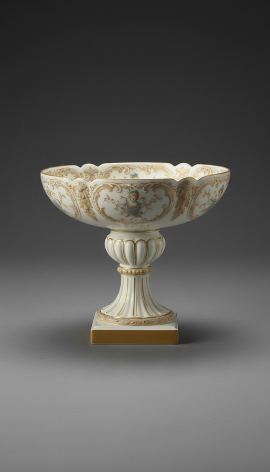 Regency Porcelain Compote Bowl