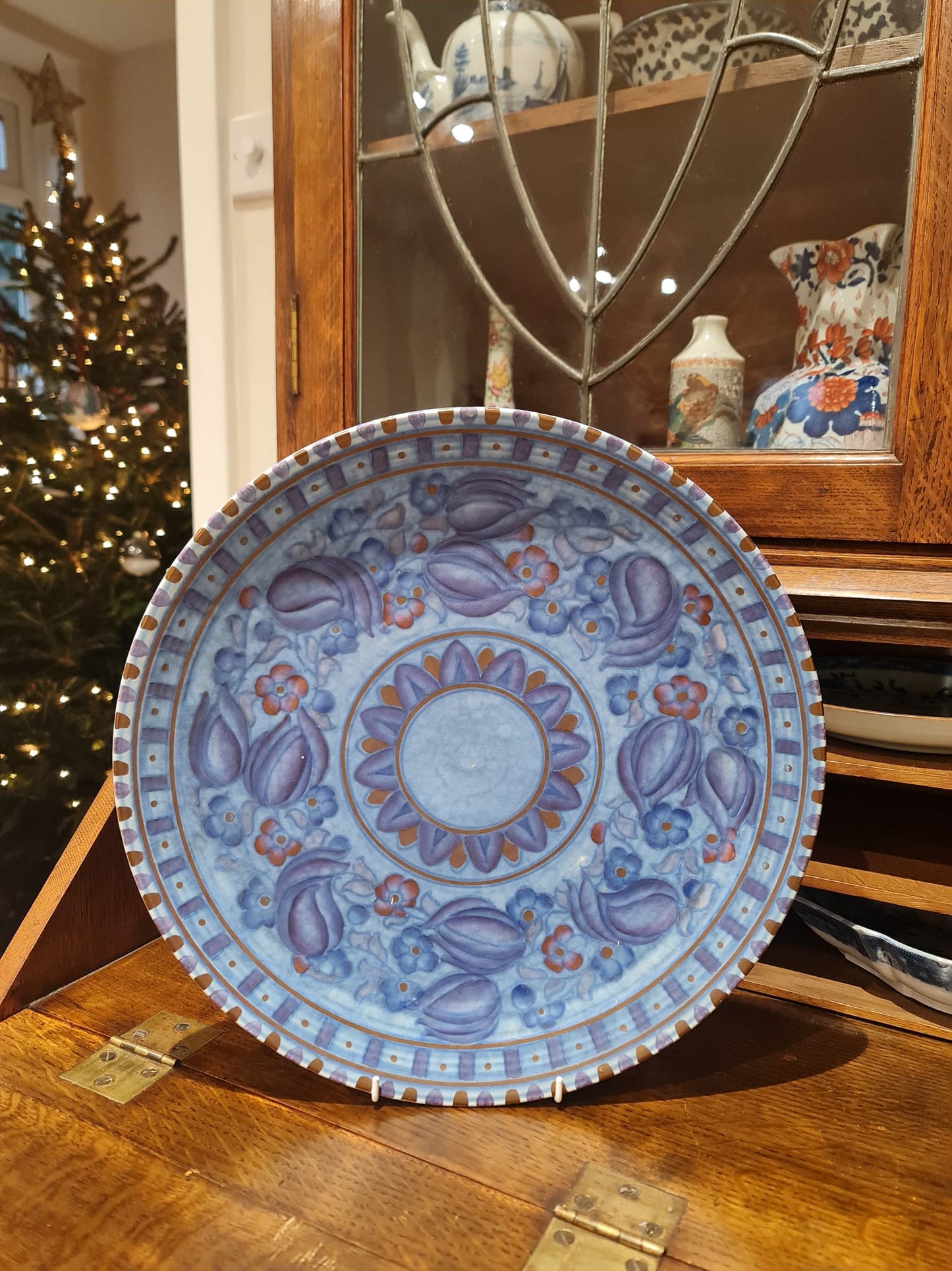beautiful collector plate by Charlotte Rhead