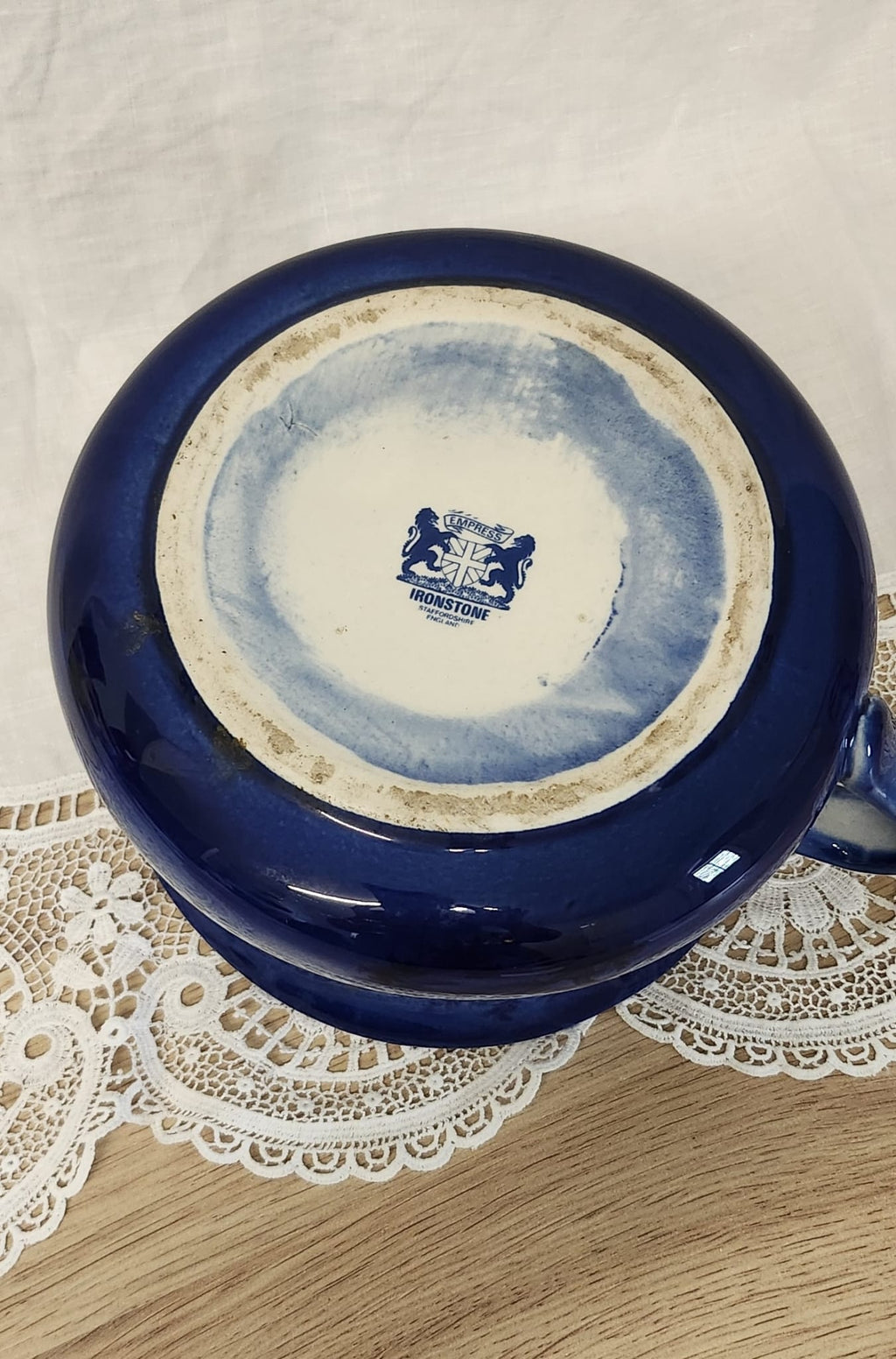 Vintage Ironstone Plant pot