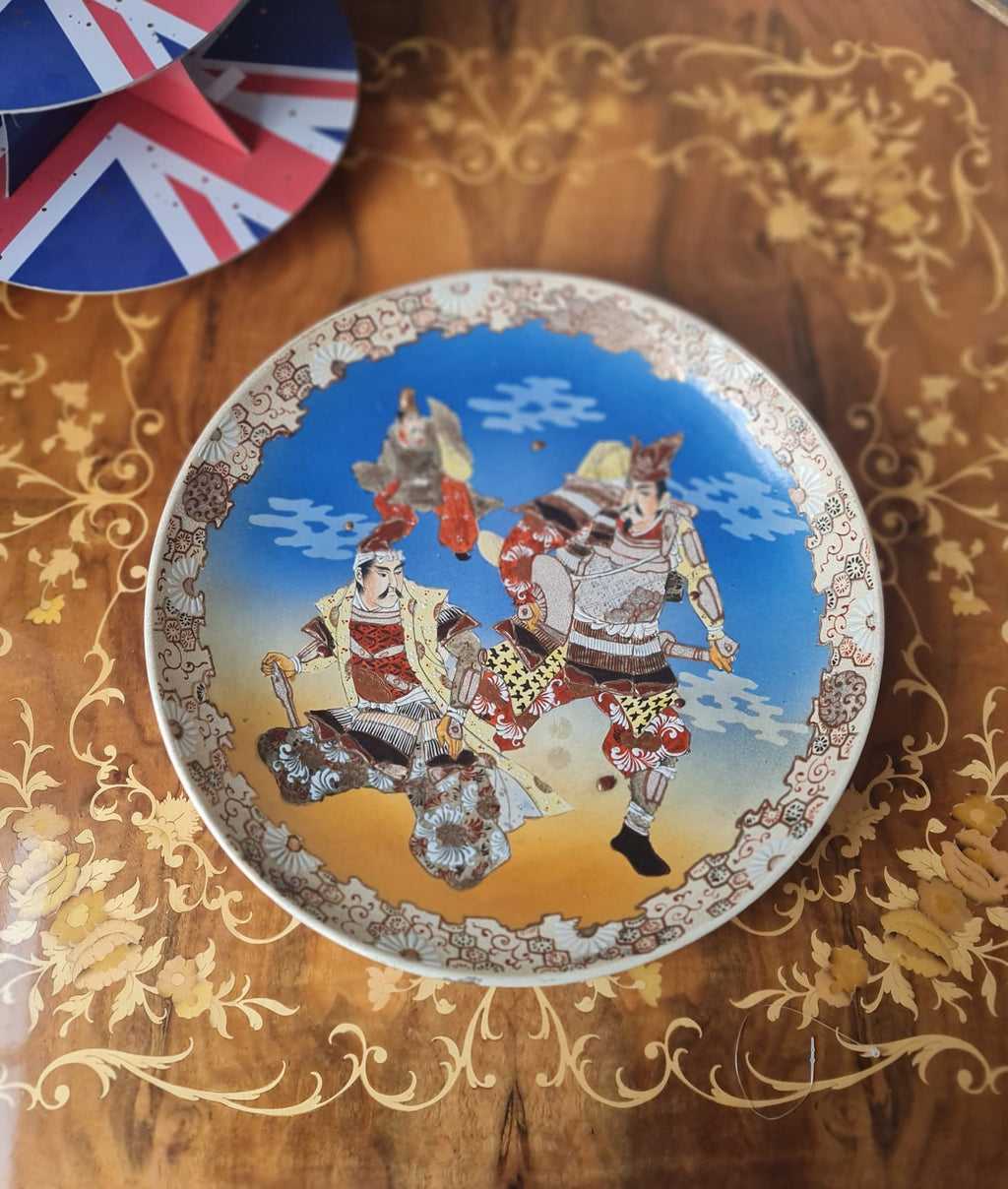 antique Japanese Satsuma charger