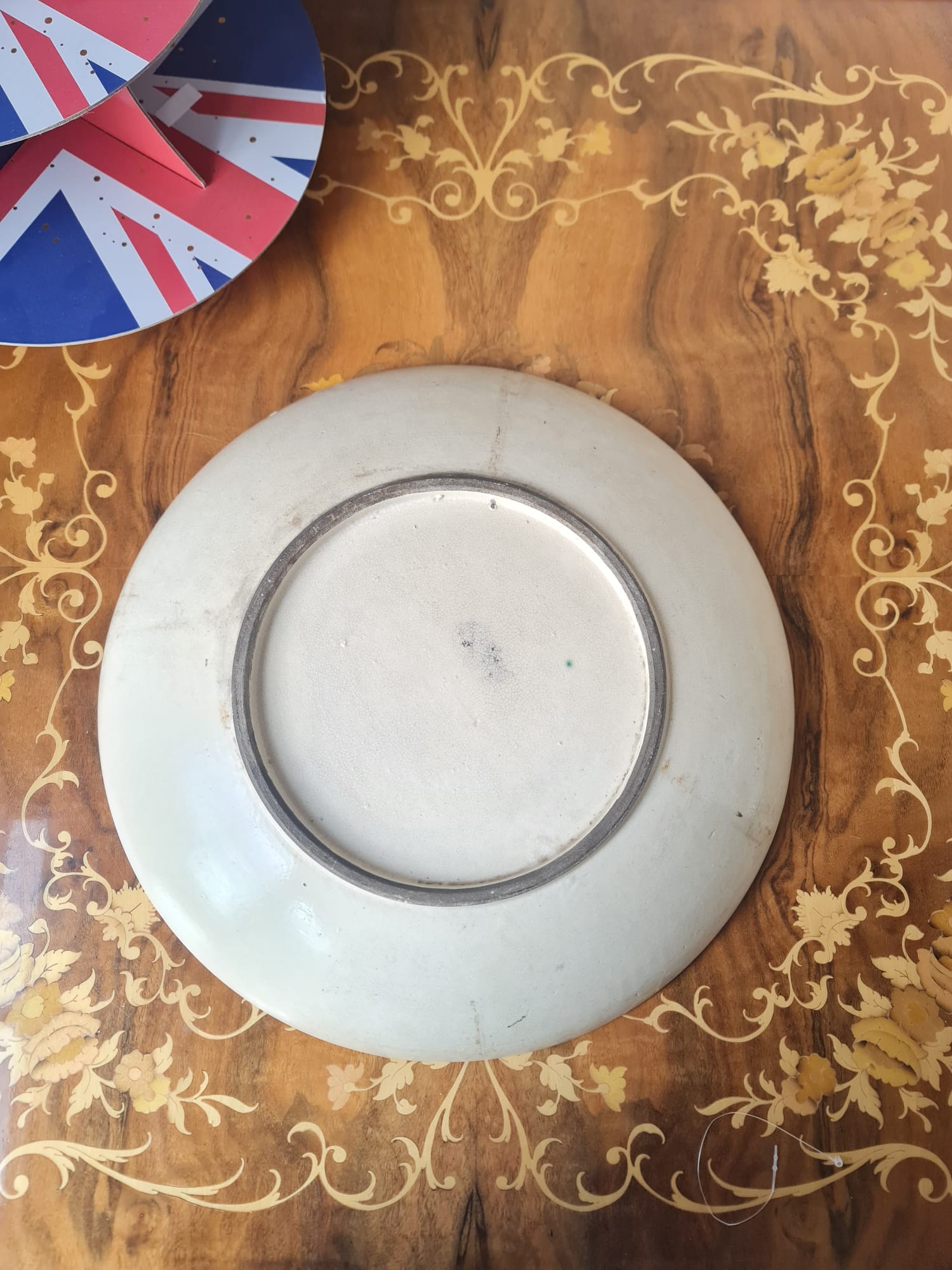 antique Japanese Satsuma charger