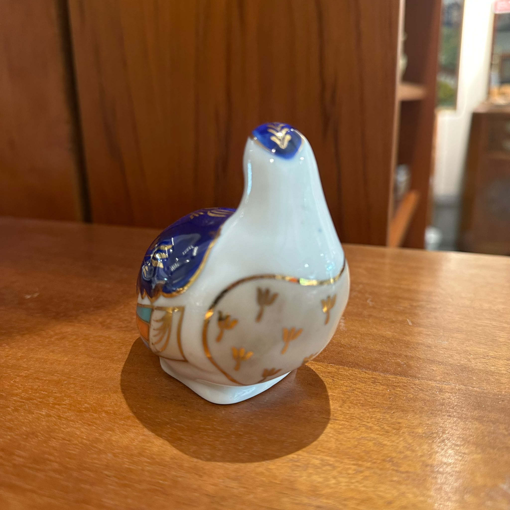 Bellwood Artistic Studio Linchmere Imari Style Porcelain Quail Figurine