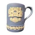 Wedgwood Pale Blue Jaspwerware Decorative Mug - Christmas Memorial Collection - 1970s to 1980s - Collectable Porcelain
