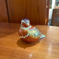 Royal Crown Derby Chaffinch Porcelain Bird Paperweight | Vintage British Collectible