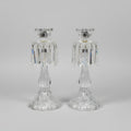 New Arrival! A Pair of Stunning 19th century Crystal Candelabras