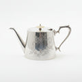 Antique Victorian J.H. Potter Sheffield Silver Plated Teapot – Cream Enamel Finial