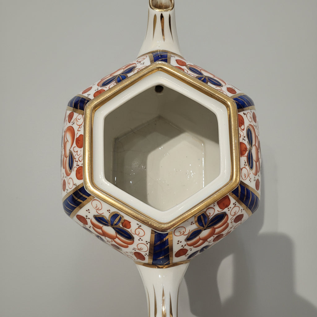 Antique WADE imari handpainted teapot