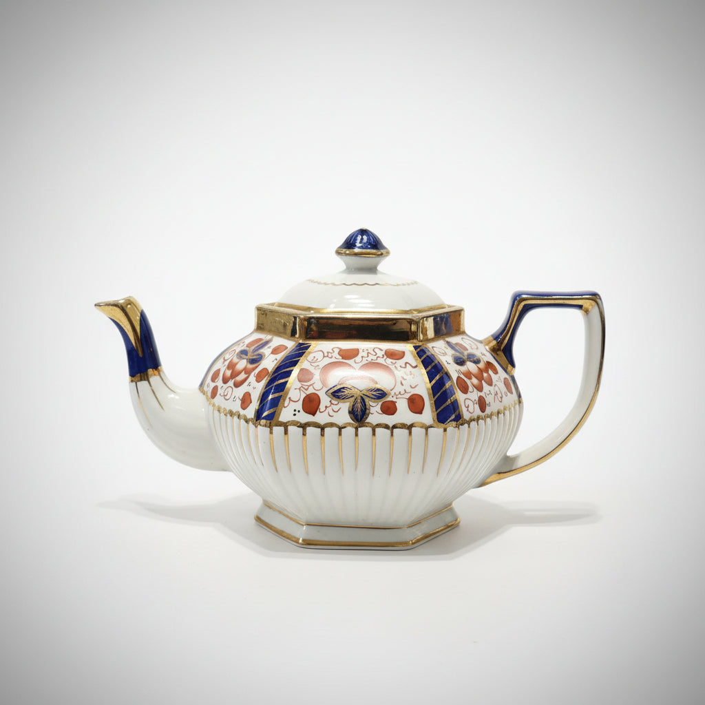 Antique WADE imari handpainted teapot