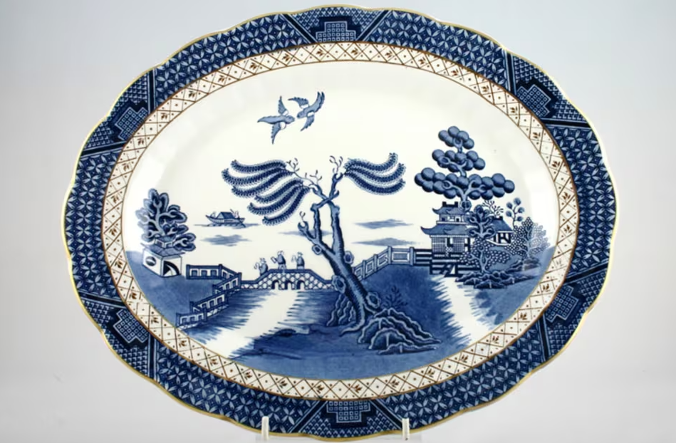 Booths Real Old Willow dinner and tea ware