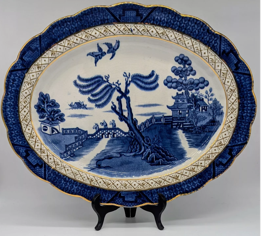 Booths Real Old Willow dinner and tea ware