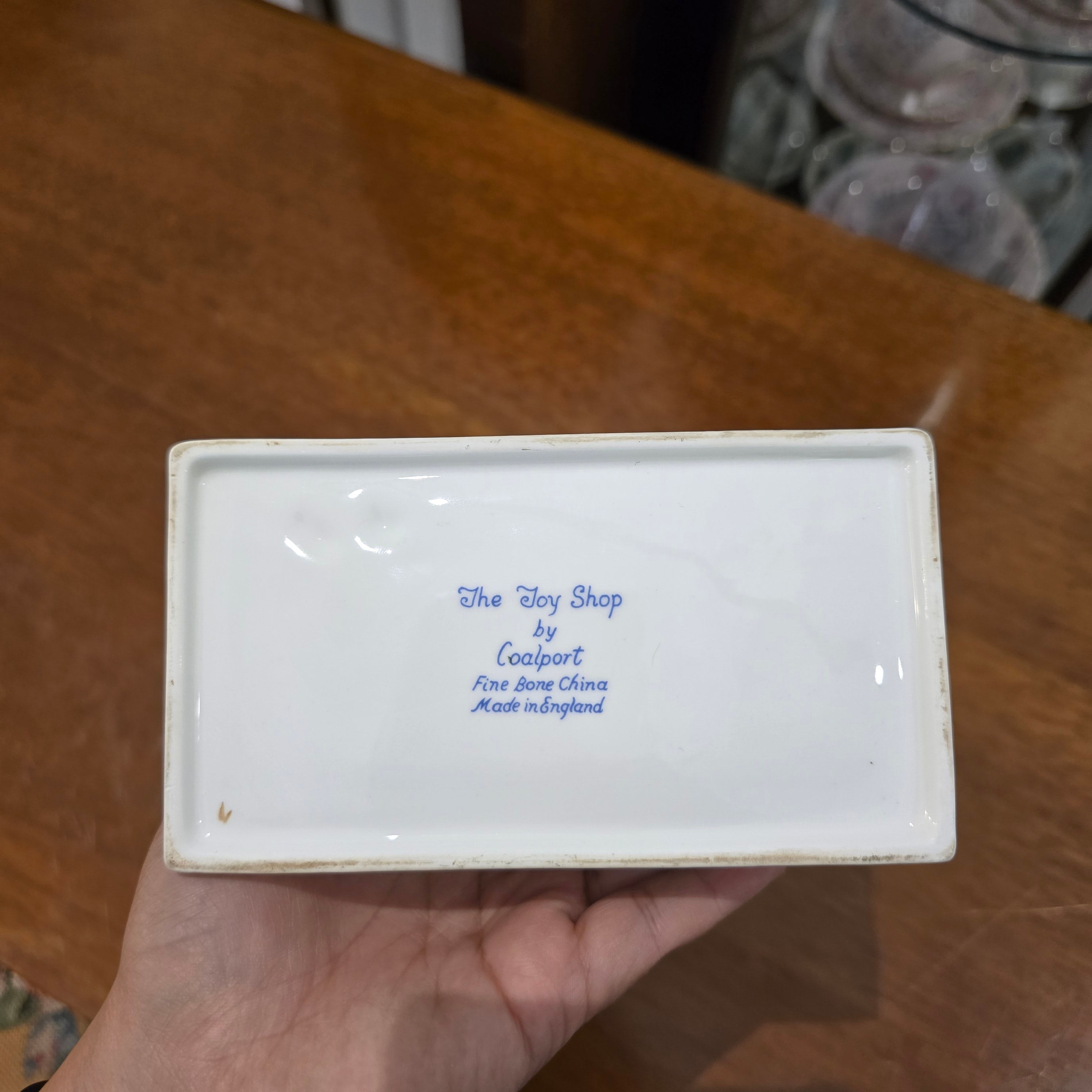 Coalport Porcelain Model The Joy Shop Bottom