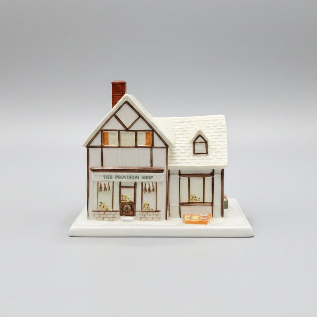 Coalport Porcelain Model The Provision Shop Front