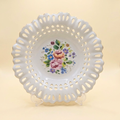 Colonial Williamburg Fine Bone Big Pierce Fruit Bowl