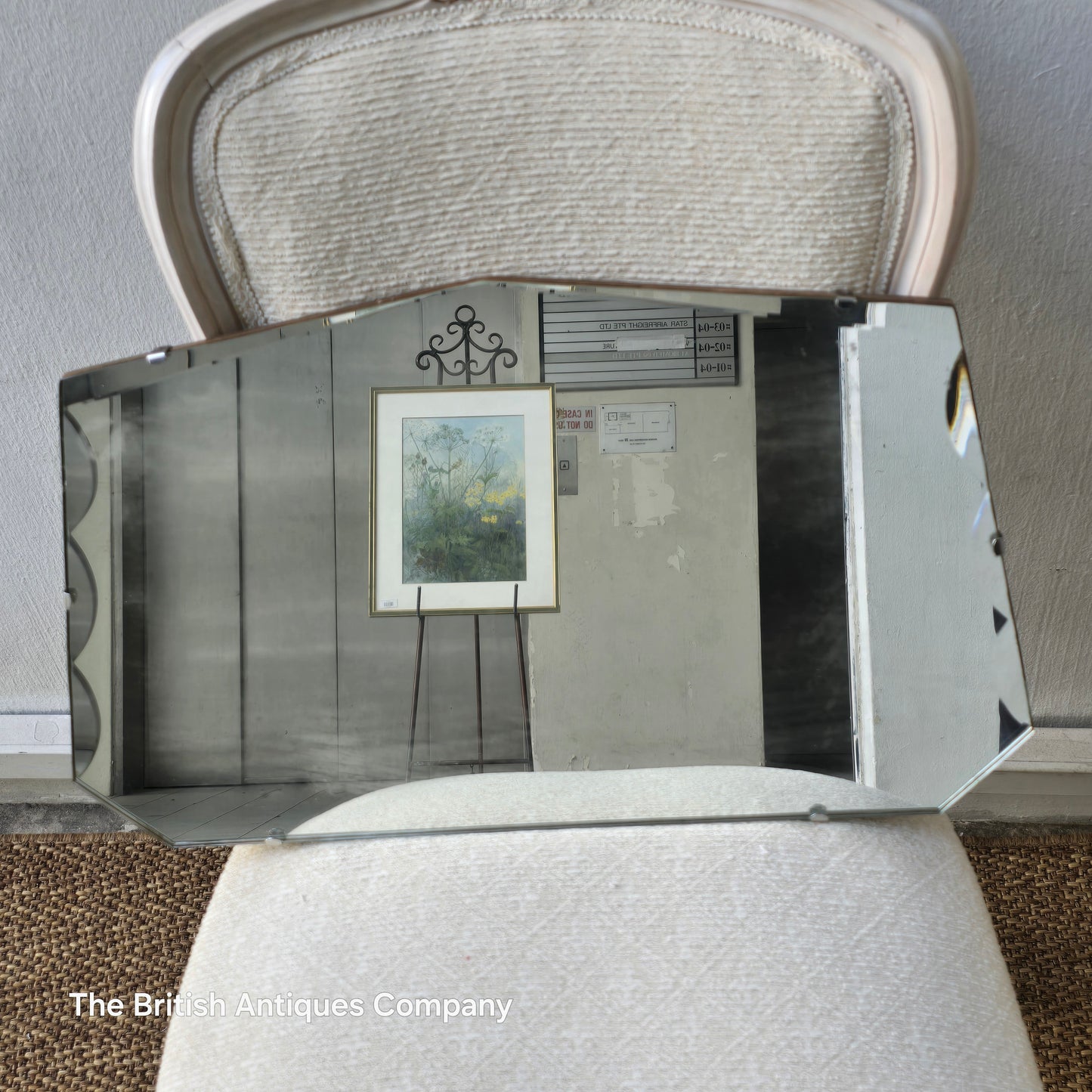 Frameless Horizontal Wall Mirror