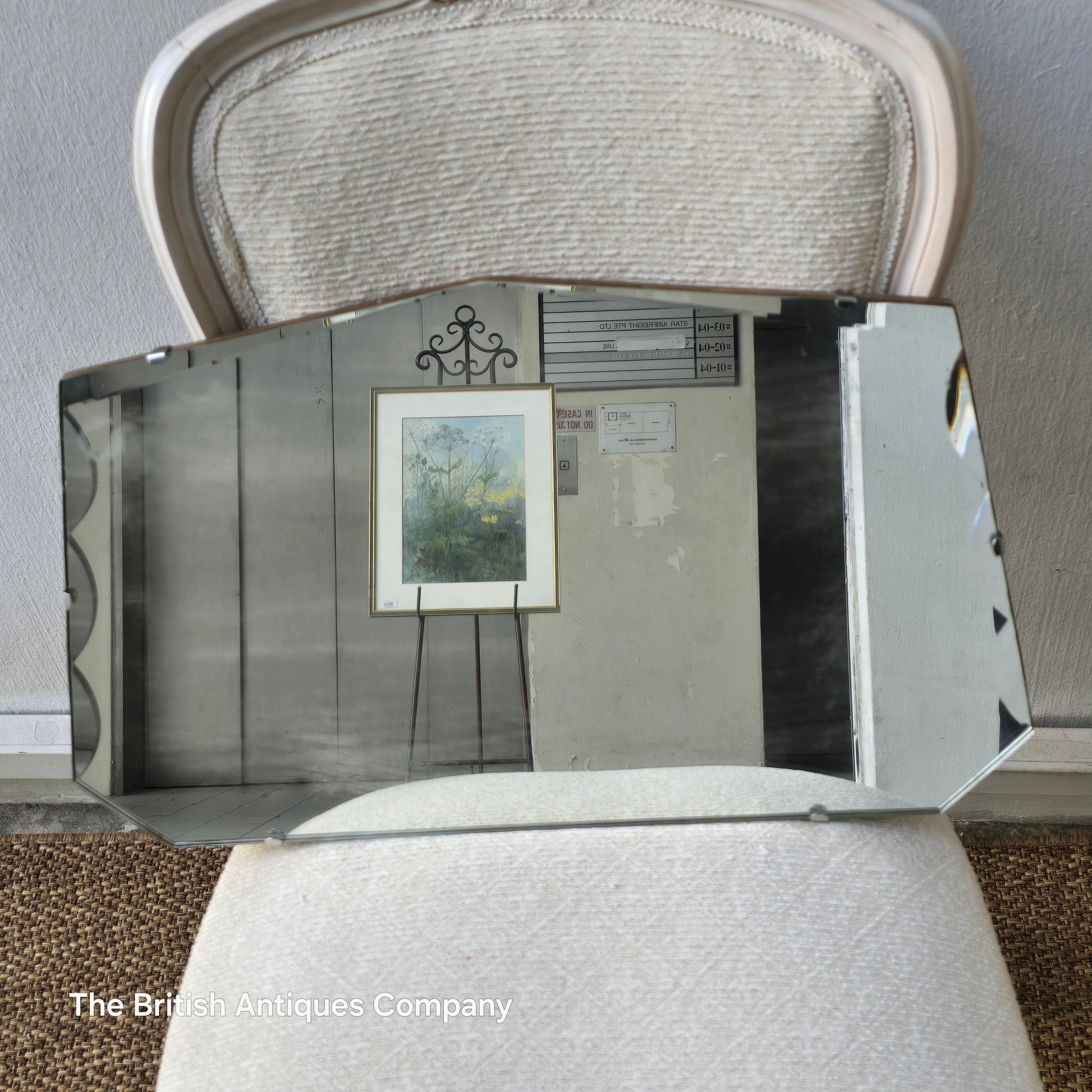 Frameless Horizontal Wall Mirror