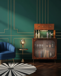 Exceptional Vintage Cocktail display cabinet