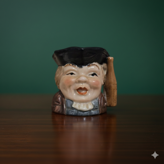 Miniature Toby Jug: Jolly Scholarly Gentleman