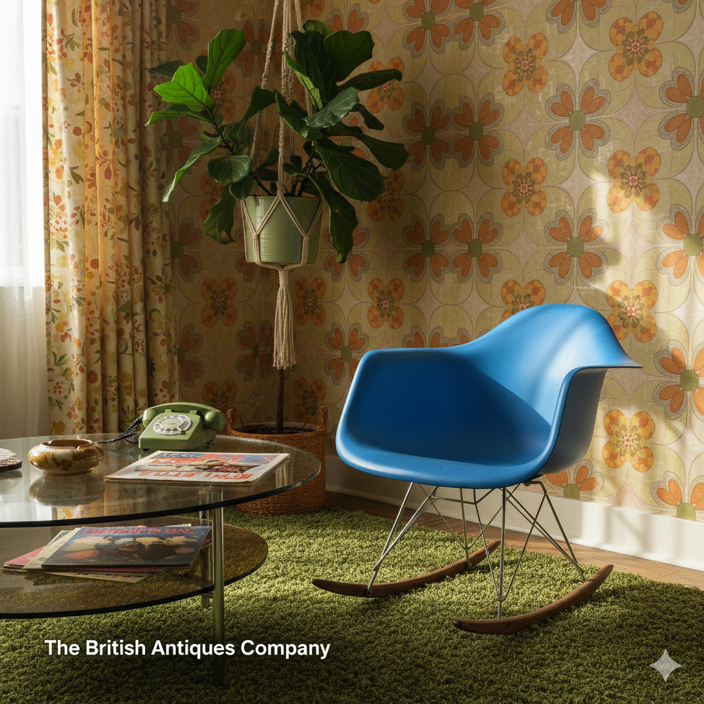 Quirky Eames Inspired rocking chair