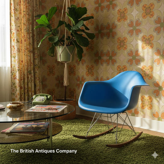 Quirky Eames Inspired rocking chair