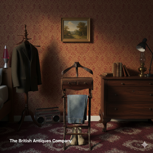 Heirloom Clothes Butler in a Classic British Setting